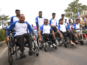 Adani Ahmedabad Marathon 2023 - 5 Km Run Flag Off